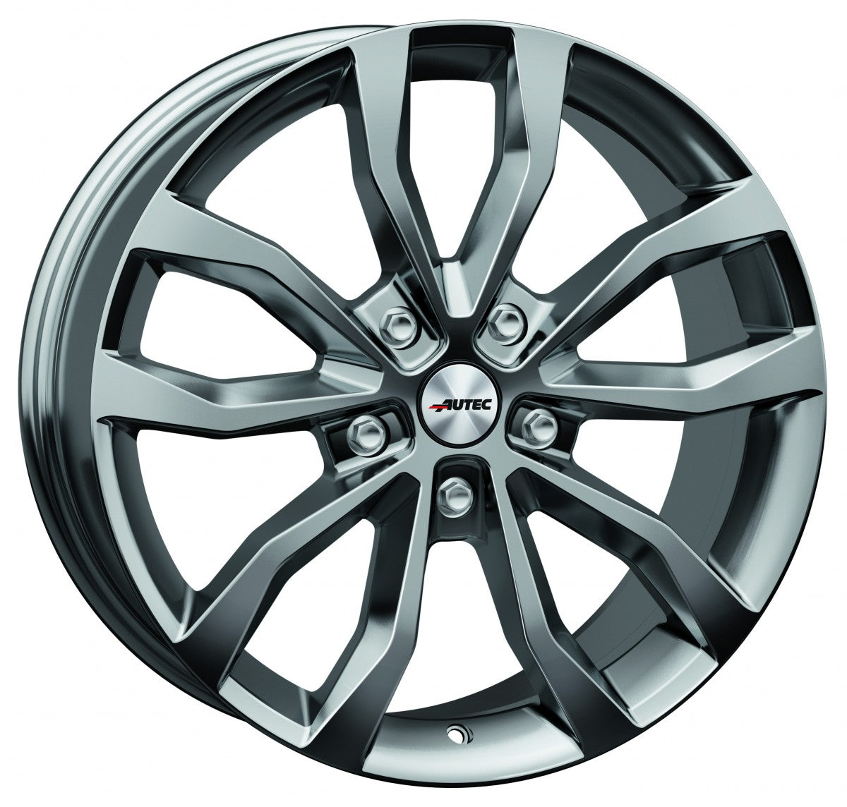 Autec Typ U - Uteca titansilber 8.5x19 ET55 - LK5/112 ML66.5