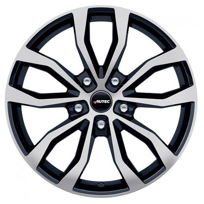 Autec Typ U - Uteca schwarz poliert 9x21 ET50 - LK5/112 ML66.5