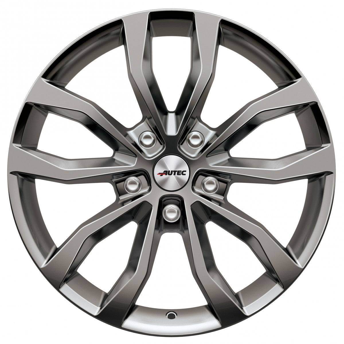 Autec Typ U - Uteca titansilber 7.5x17 ET53 - LK5/112 ML66.5