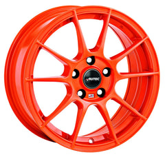 Autec Typ W - Wizard racing orange Alufelge 6.5x15 Zoll ET46 LK 4x108 ML63.3
