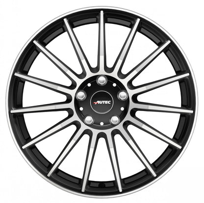 Autec Typ L - Lamera schwarz matt poliert 8x18 ET38 - LK5/112 ML70