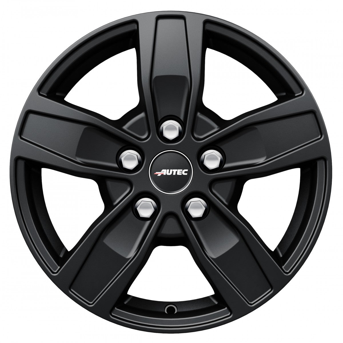 Autec Typ Q - Quantro 5-Loch schwarz matt 6x15 ET60 - LK5/118 ML71.1