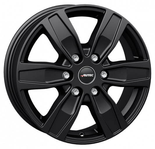 Autec Typ Q - Quantro 6-Loch schwarz matt 6.5x16 ET56 - LK6/139.7 ML92.4