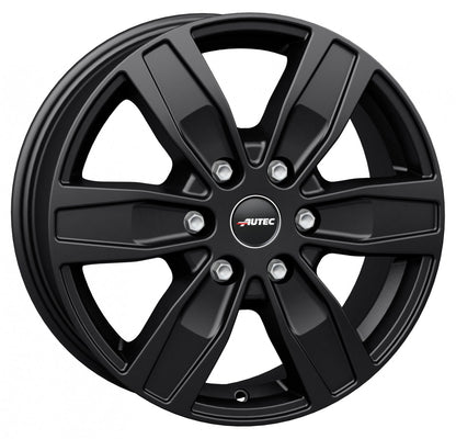 Autec Typ Q - Quantro 6-Loch schwarz matt 6.5x16 ET56 - LK6/139.7 ML92.4