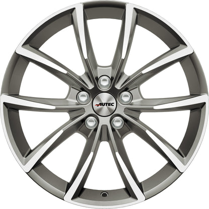 Autec Typ AS - Astana titansilber poliert 8x18 ET44 - LK5/112 ML57.1