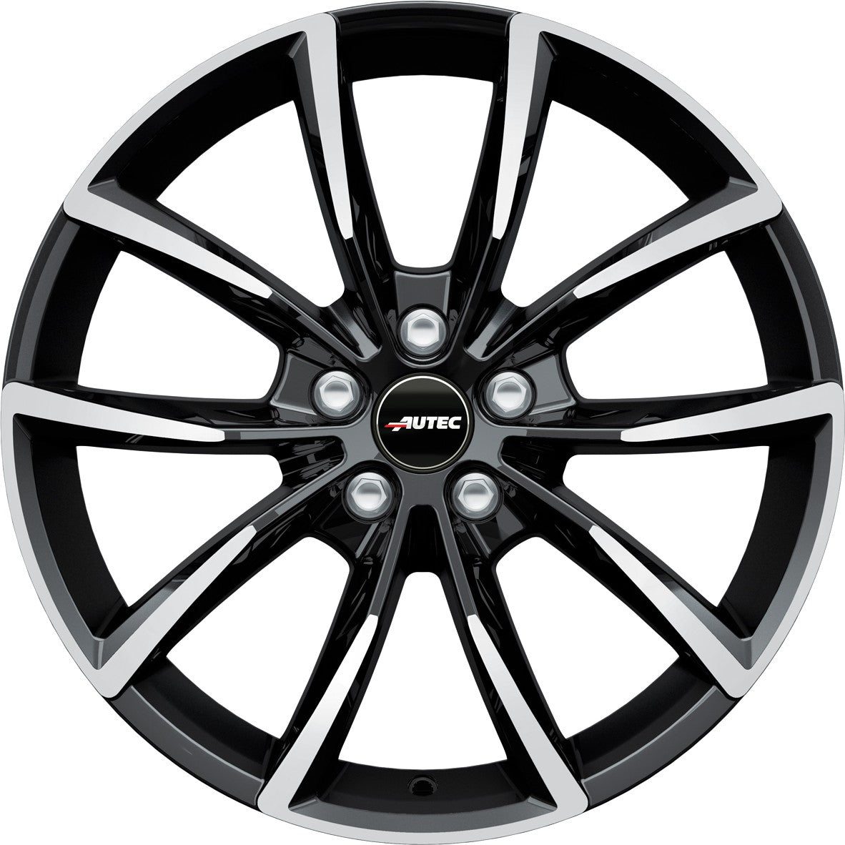 Autec Typ AS - Astana schwarz poliert 8x19 ET42 - LK5/108 ML65.1
