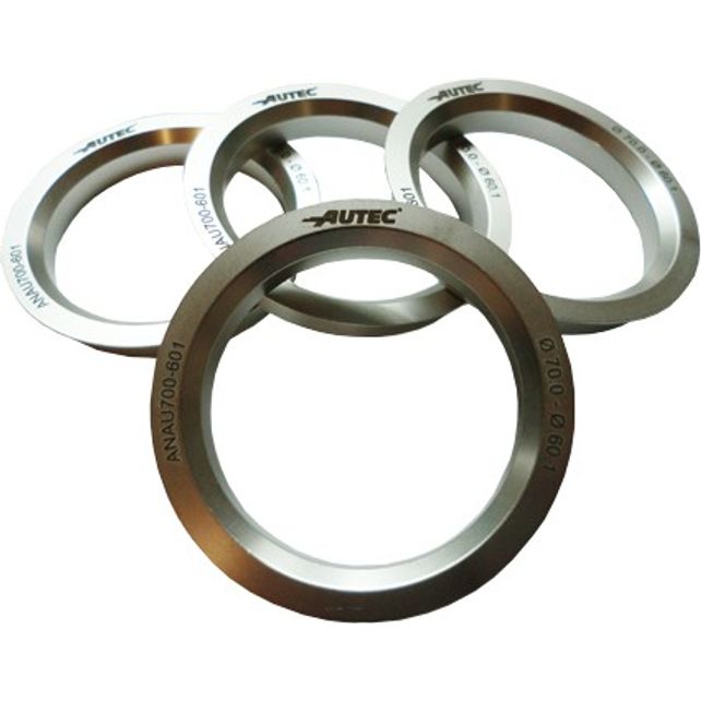 Autec Zentrierring 70/66,6 silber