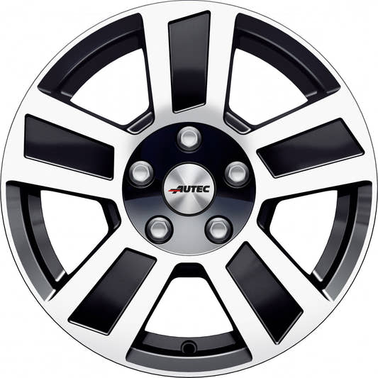 Autec Typ TG - Tigris schwarz poliert 6x14 ET30 - LK4/100 ML66.6