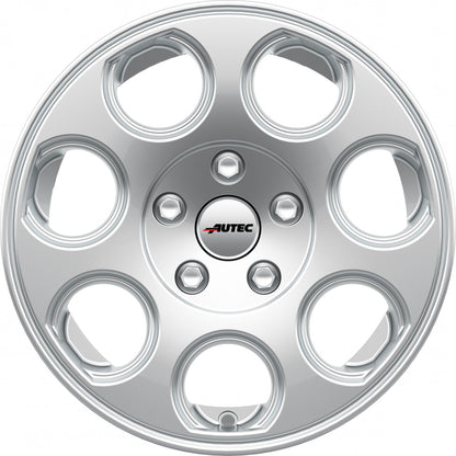 Autec Typ YN - Yuna brillantsilber lackiert 6x15 ET30 - LK5/112 ML66.6