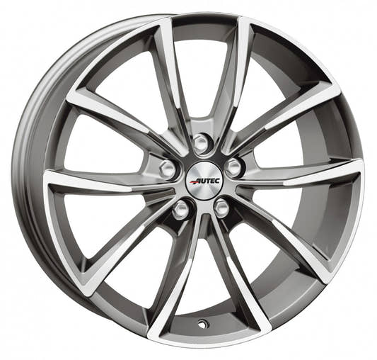 Autec Typ AS - Astana titansilber poliert 9x21 ET22 - LK5/112 ML66.5