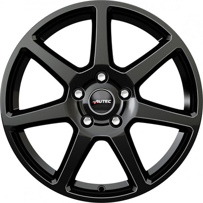 Autec Typ TL - Tallin schwarz 6.5x16 ET38 - LK5/112 ML70