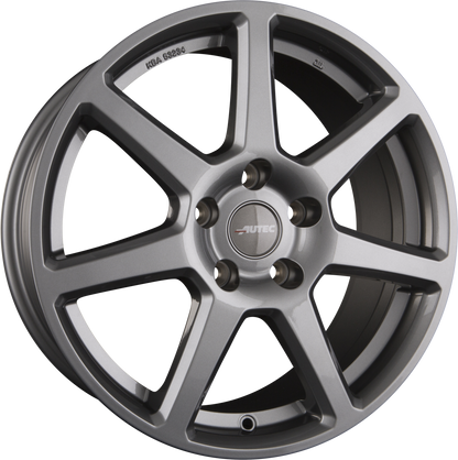 Autec Typ TL - Tallin titansilber Alufelge 7.5x17 Zoll ET45 LK 5x108 ML70 – Bild 4