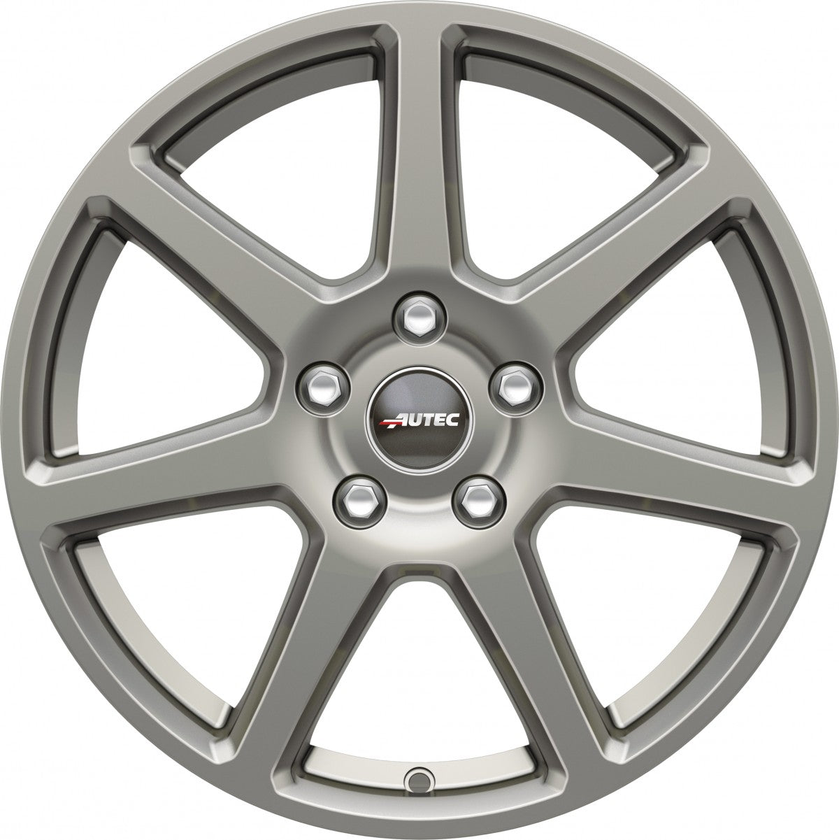 Autec Typ TL - Tallin titansilber Alufelge 7.5x17 Zoll ET45 LK 5x108 ML70 – Bild 2