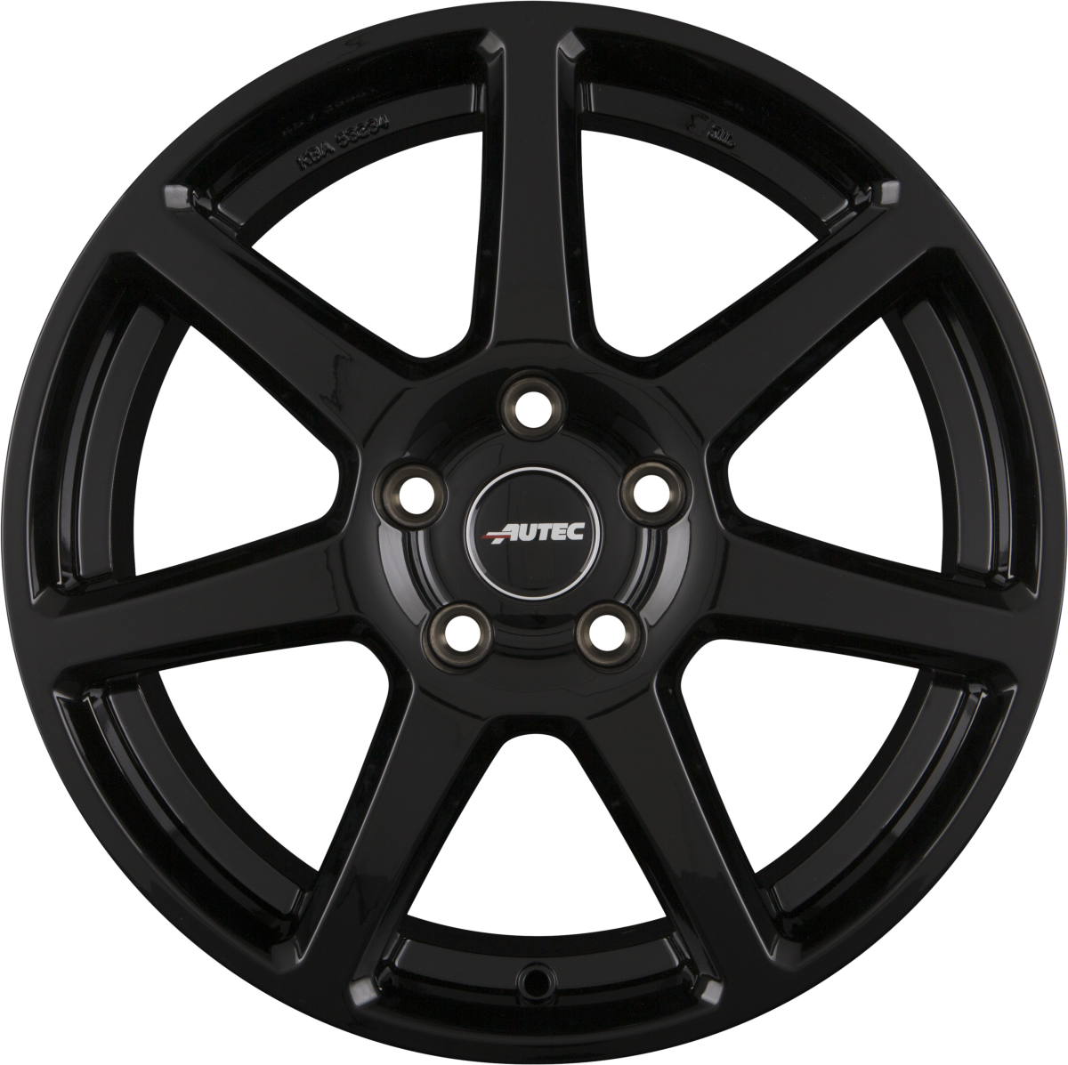Autec Typ TL - Tallin schwarz Alufelge 7.5x17 Zoll ET45 LK 5x108 ML70 – Bild 3