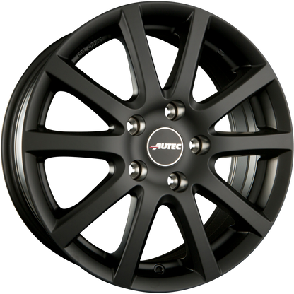 Autec Typ S - Skandic schwarz matt Alufelge 6.5x16 Zoll ET32 LK 5x114.3 ML70 – Bild 5