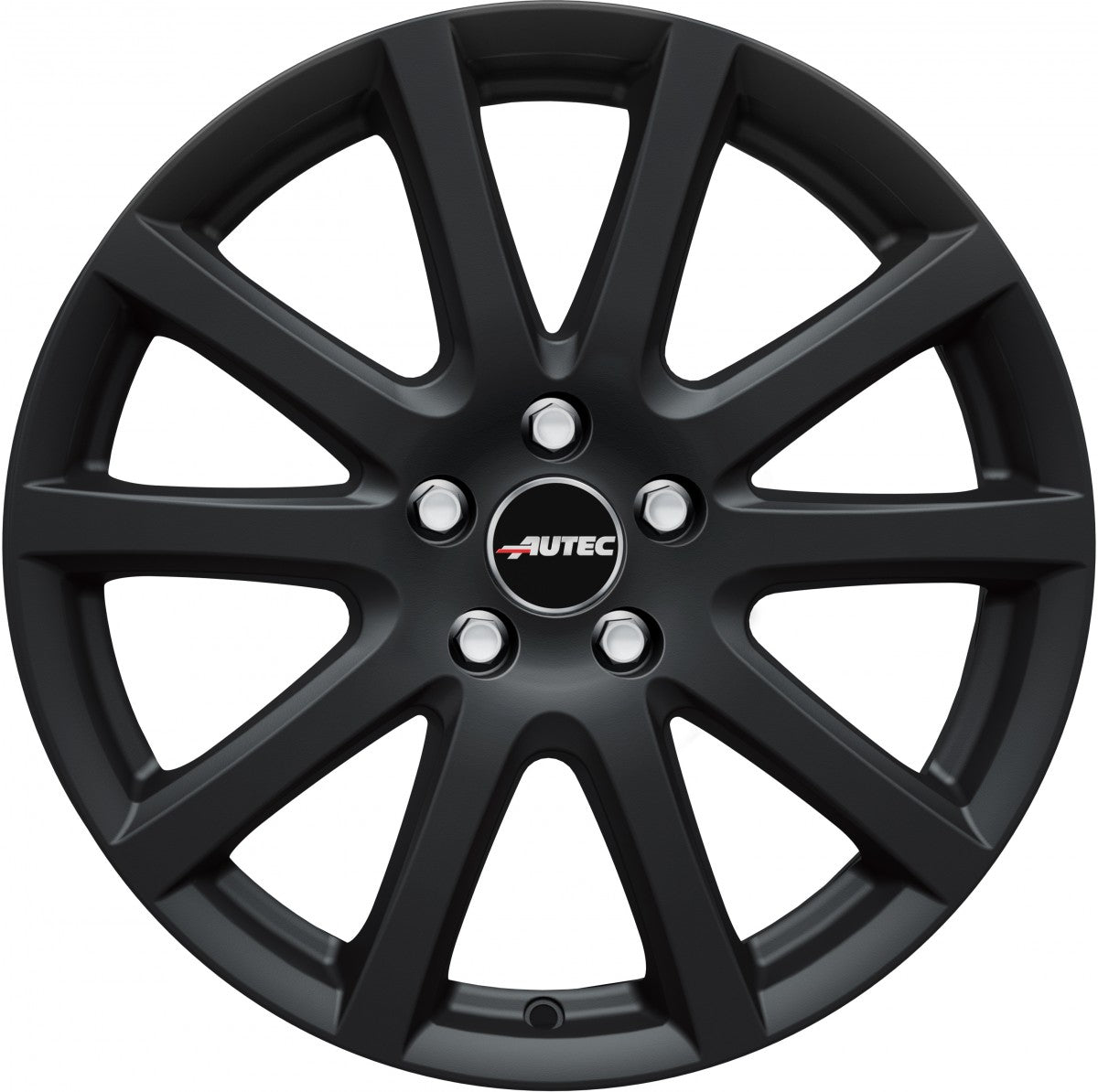 Autec Typ S - Skandic schwarz matt Alufelge 6.5x16 Zoll ET32 LK 5x114.3 ML70 – Bild 2