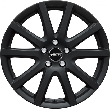 Autec Typ S - Skandic schwarz matt Alufelge 6.5x16 Zoll ET32 LK 5x114.3 ML70 – Bild 2