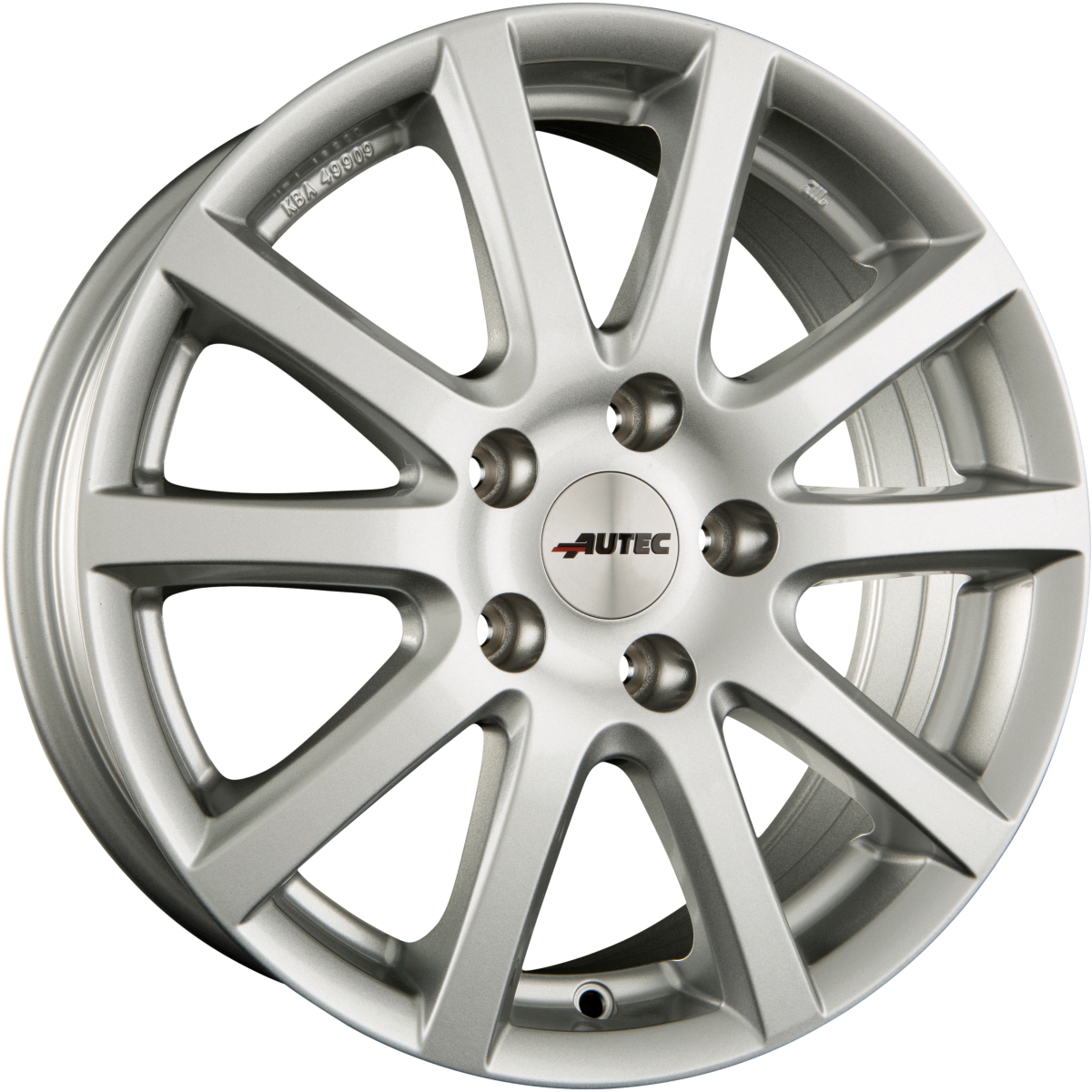 Autec Typ S - Skandic brillantsilber Alufelge 6.5x16 Zoll ET37 LK 4x100 ML60.1 – Bild 6