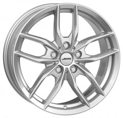 Autec Typ BV - Bavaris brillantsilber lackiert Alufelge 7.5x17 Zoll ET30 LK 5x112 ML66.6