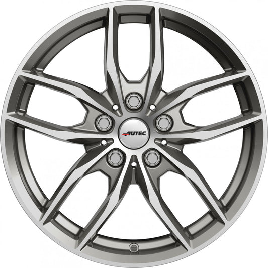 Autec Typ BV - Bavaris titansilber poliert 7.5x17 ET30 - LK5/112 ML66.6