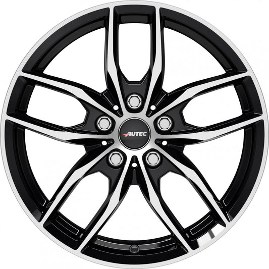 Autec Typ BV - Bavaris schwarz poliert 7.5x17 ET30 - LK5/112 ML66.6