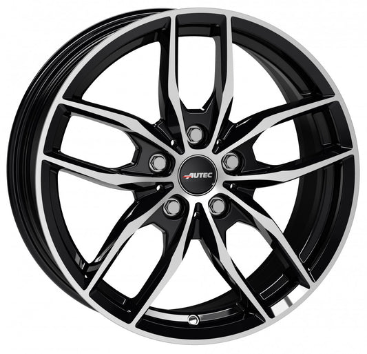 Autec Typ BV - Bavaris schwarz poliert 7.5x17 ET54 - LK5/112 ML66.6