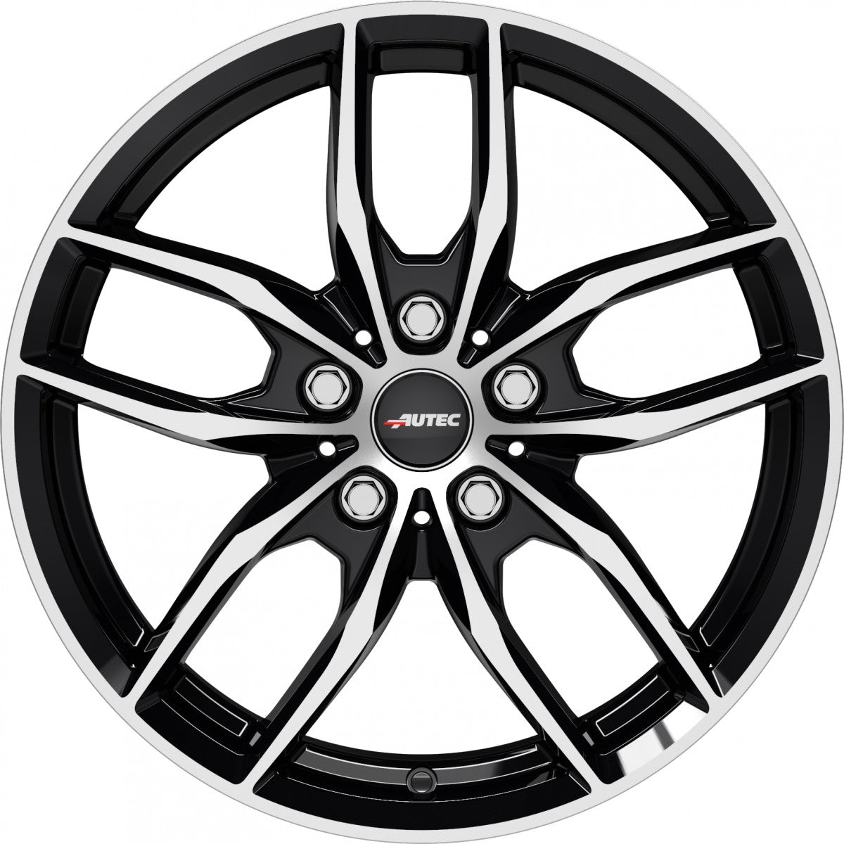 Autec Typ BV - Bavaris schwarz poliert 7.5x17 ET54 - LK5/112 ML66.6