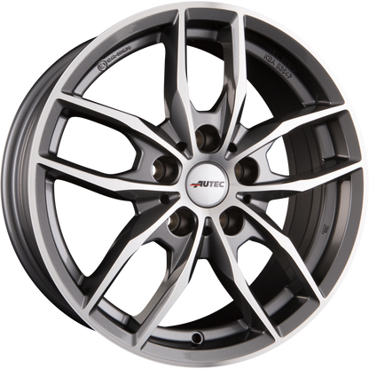 Autec Typ BV - Bavaris titansilber poliert Alufelge 8x18 Zoll ET30 LK 5x112 ML66.6 – Bild 4