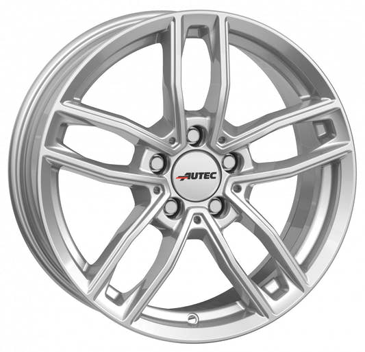 Autec Typ MC - Mercador brillantsilber Alufelge 6.5x17 Zoll ET38 LK 5x112 ML66.5