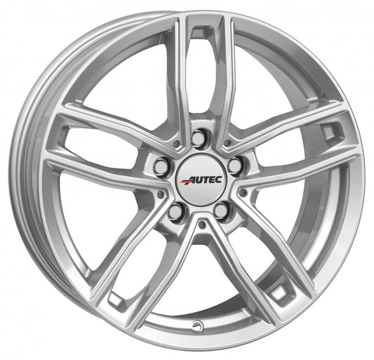 Autec Typ MC - Mercador brillantsilber 7.5x17 ET40 - LK5/112 ML66.5