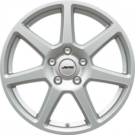 Autec Typ TE - Tallin ECE brillantsilber lackiert 6.5x17 ET40 - LK5/100 ML57.1