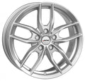 Autec Typ BV - Bavaris brillantsilber lackiert Alufelge 7x17 Zoll ET54 LK 5x112 ML66.6