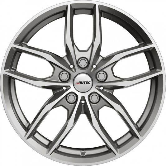 Autec Typ BV - Bavaris titansilber poliert Alufelge 8x19 Zoll ET30 LK 5x112 ML66.6