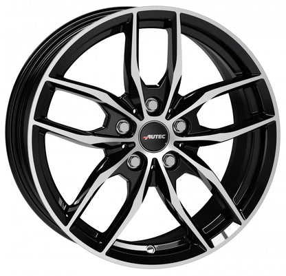 Autec Typ BV - Bavaris schwarz poliert 8x19 ET54 - LK5/112 ML66.6