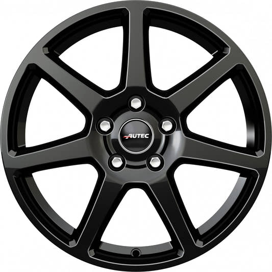 Autec Typ TL - Tallin schwarz 6.5x15 ET38 - LK4/100 ML60.1