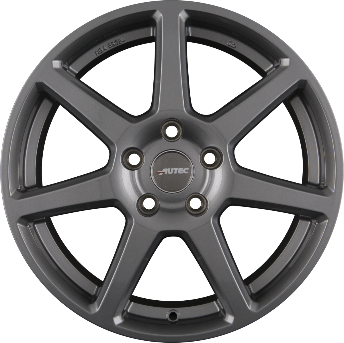 Autec Typ TL - Tallin titansilber Alufelge 6.5x16 Zoll ET32 LK 4x108 ML65.1 – Bild 3