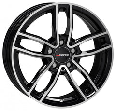 Autec Typ MC - Mercador schwarz poliert Alufelge 8x19 Zoll ET40 LK 5x112 ML66.5