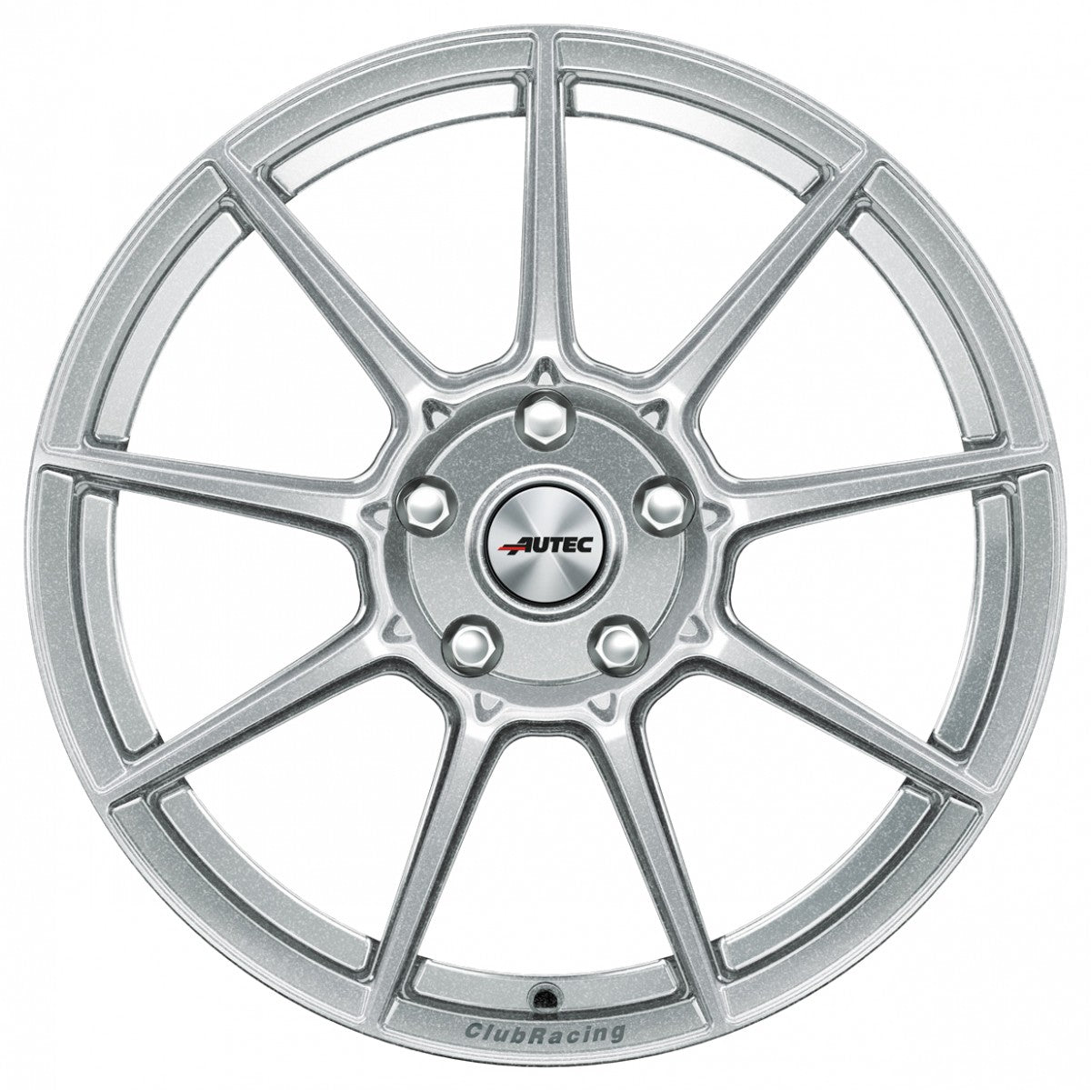 Autec Typ CR - ClubRacing hyper silber 8.5x19 ET45 - LK5/108 ML70