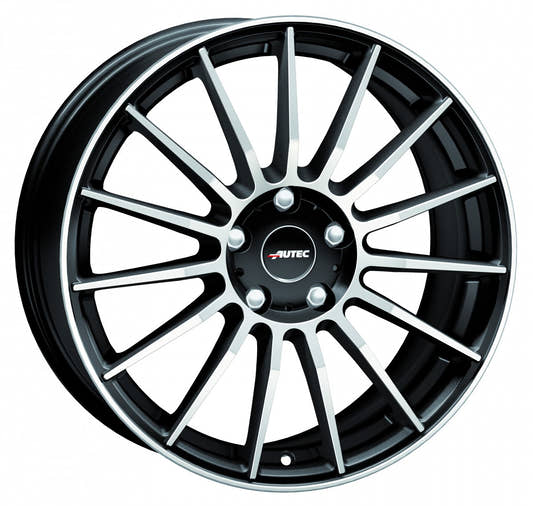 Autec Typ L - Lamera schwarz matt poliert 8.5x20 ET48 - LK5/114.3 ML70