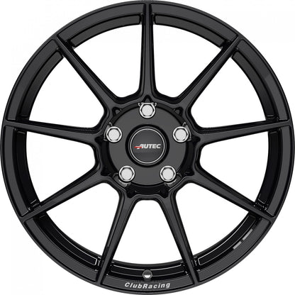 Autec Typ CR - ClubRacing EVO schwarz 9.5x18 ET25 - LK5/100 ML70