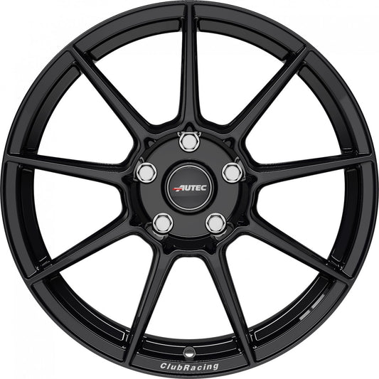 Autec Typ CR - ClubRacing EVO schwarz 9.5x18 ET40 - LK5/120 ML72.6