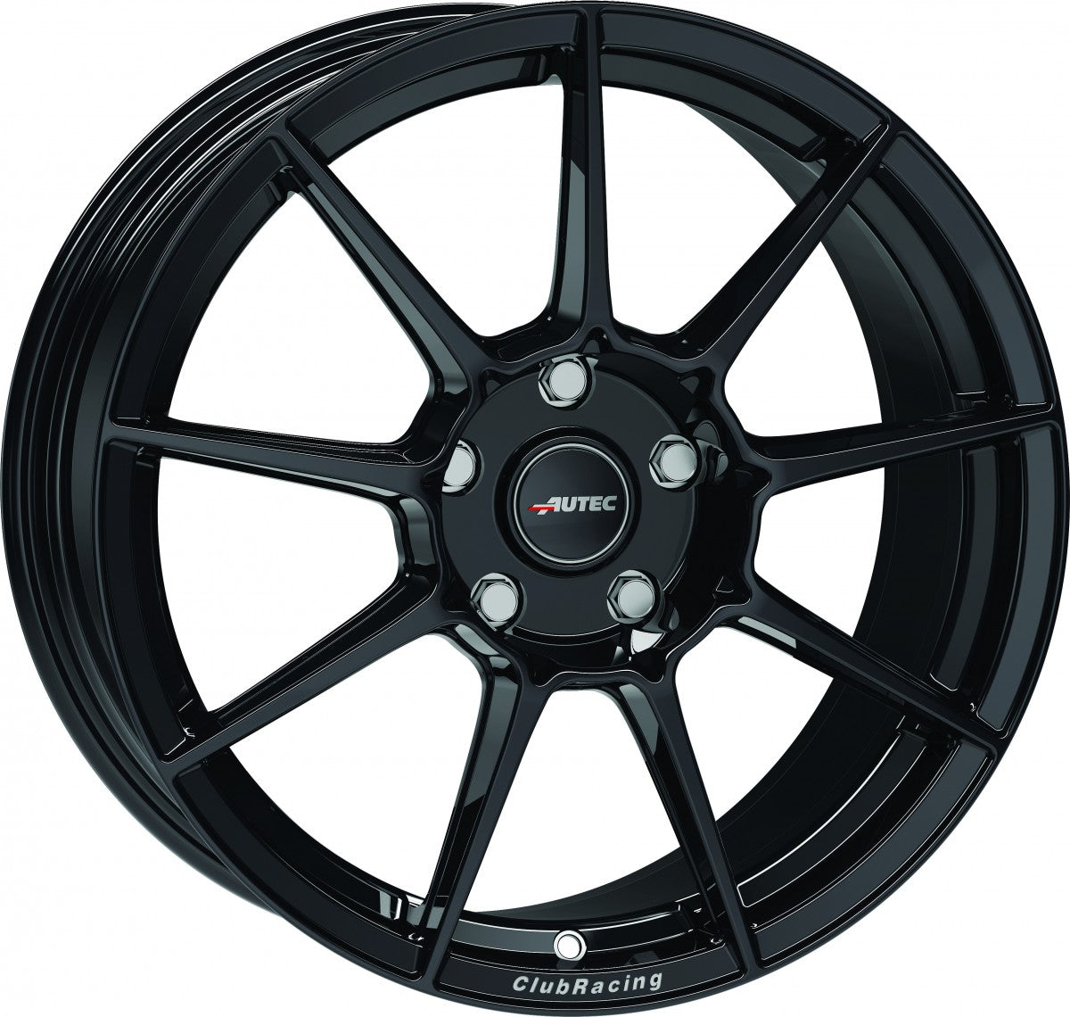 Autec Typ CR - ClubRacing EVO schwarz 9.5x18 ET52 - LK5/112 ML70