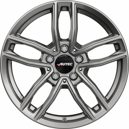 Autec Typ MC - Mercador titansilber Alufelge 6.5x17 Zoll ET34.5 LK 5x112 ML66.5