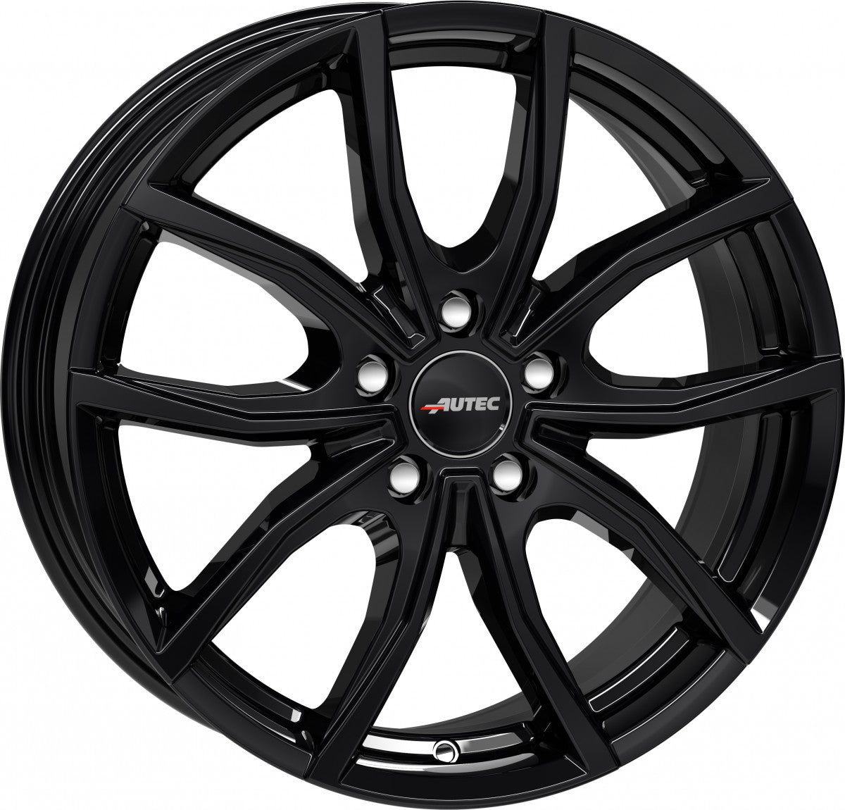 Autec Typ VD - Vidra schwarz 6.5x16 ET47 - LK5/100 ML57.1