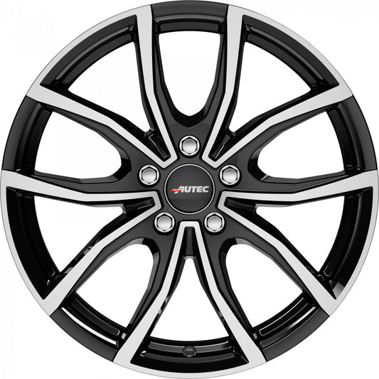 Autec Typ VD - Vidra schwarz poliert 7x17 ET40 - LK5/112 ML57.1