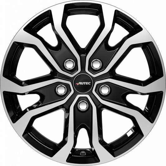 Autec Typ KS - Kiso schwarz poliert 7x17 ET62 - LK5/118 ML71.1