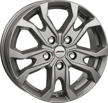 Autec Typ KS - Kiso titansilber 7.5x18 ET45 - LK5/120 ML65.1