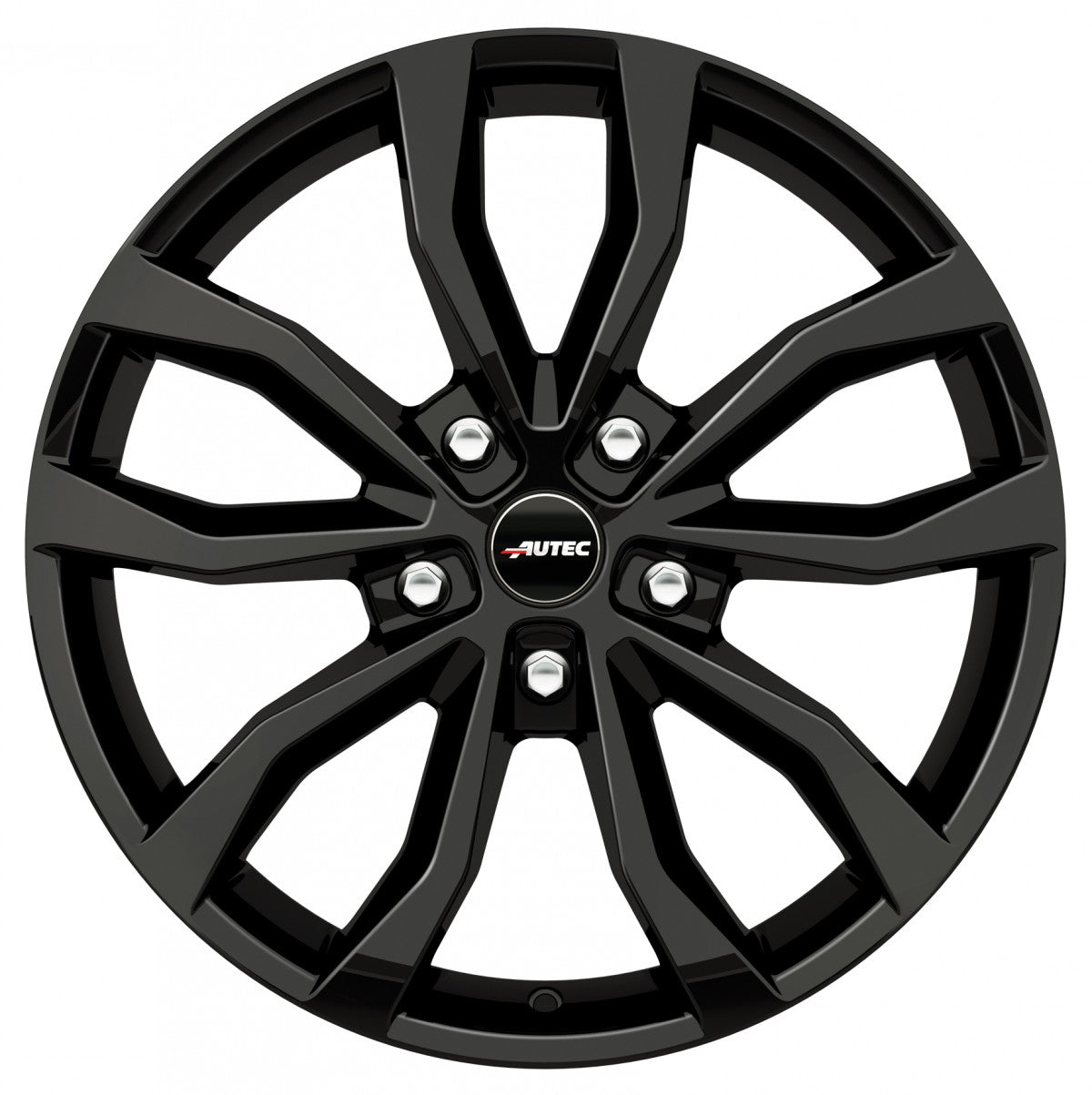 Autec Typ U - Uteca schwarz 8.5x18 ET40 - LK5/114.3 ML64.2