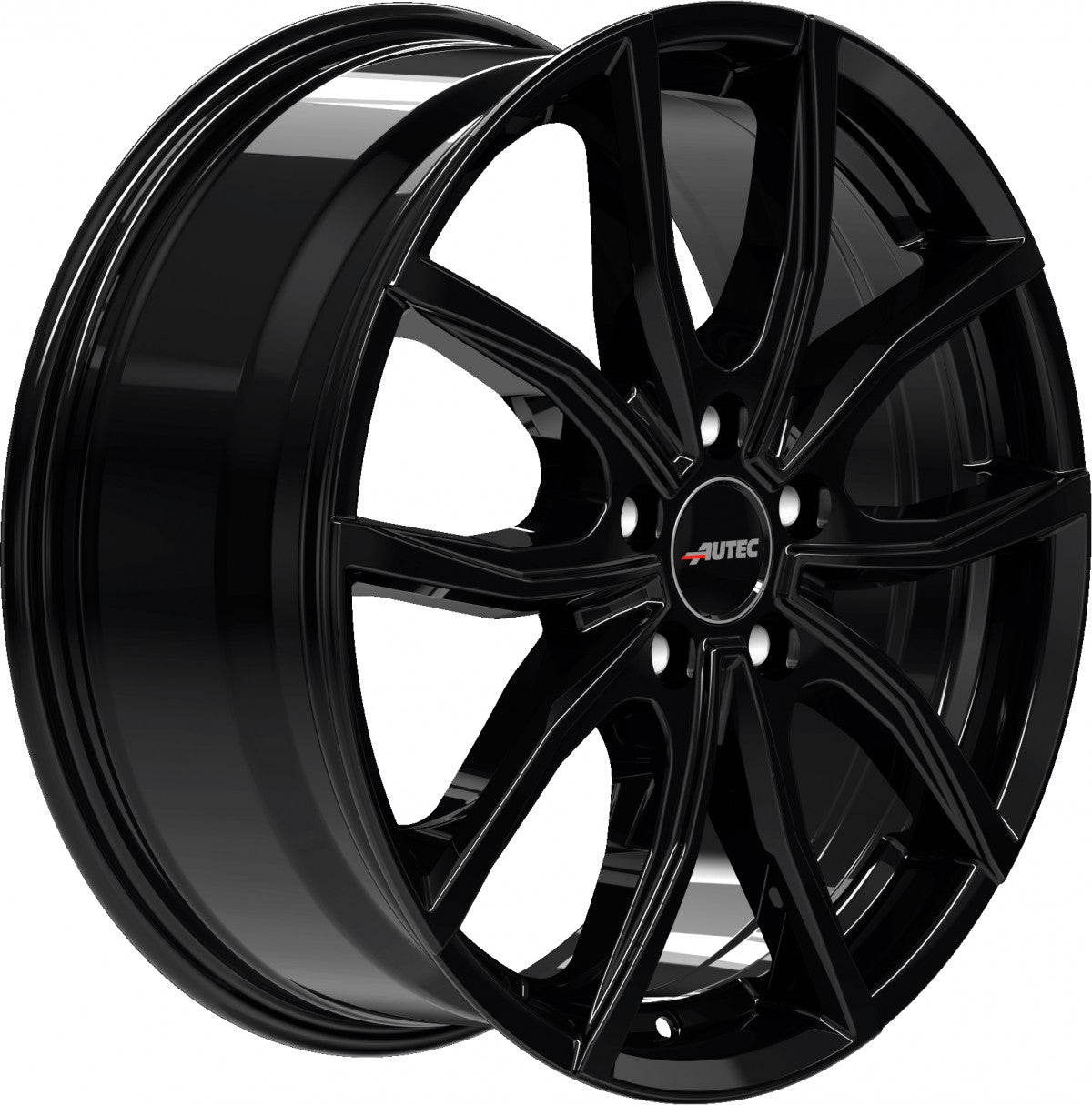 Autec Typ VN - Vidron schwarz 6.5x16 ET40 - LK5/100 ML57.1