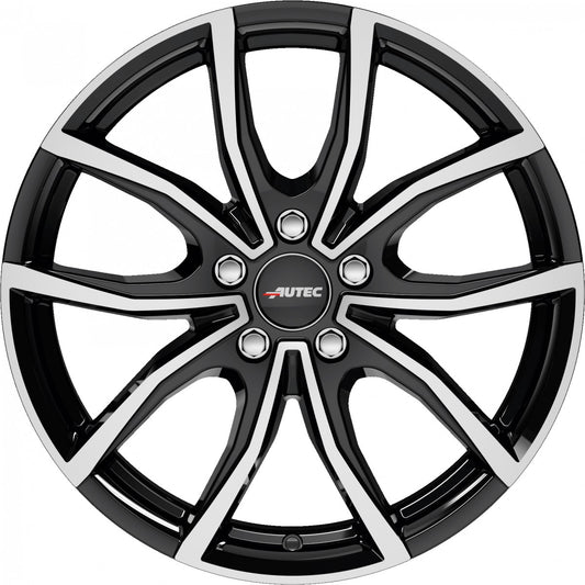 Autec Typ VN - Vidron schwarz poliert 6.5x17 ET46 - LK5/112 ML57.1